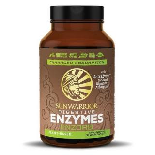 Sunwarrior Enzorb Digestive Enzymes 90 V-Caps, Trávicí enzymy, 90 Vegan kapslí