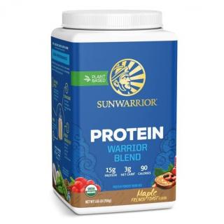 Sunwarrior Warrior Blend Organic Protein, francouzský toast 750 g