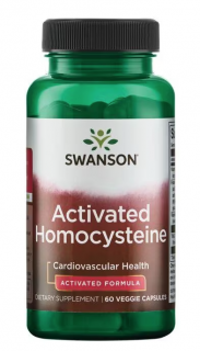 Swanson Activated Homocysteine, 60 rostlinných kapslí