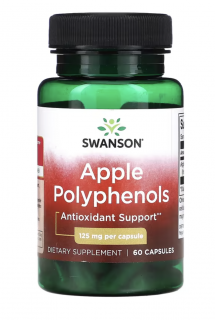 Swanson Apple Polyphenols, jablečné polyfenoly, 125 mg, 60 kapslí