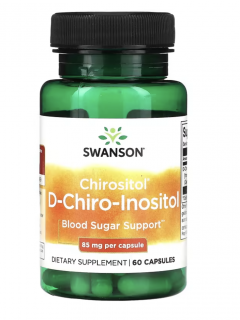 Swanson D-Chiro-Inositol, 85 mg, 60 kapslí