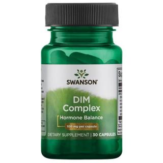 Swanson DIM komplex (diindolylmetan), 100 mg 30 kapsúl