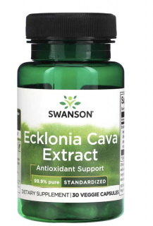 Swanson Ecklonia Cava Extract, 30 rostlinných kapslí  Výživový doplnok