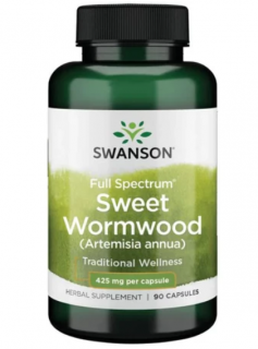 Swanson Full Spectrum Wormwood (Palina), 425 mg, 90 kapsúl