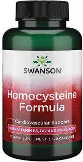 Swanson Homocysteine Formula, 120 kapsúl