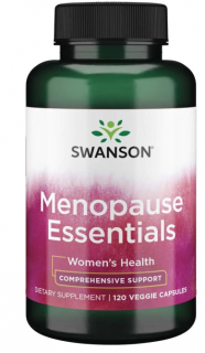 Swanson Menopause Essentials (ženské zdravie), 120 kapsúl