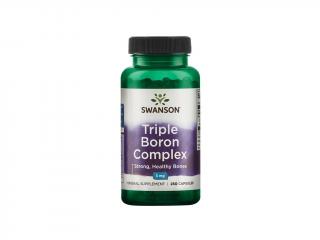 Swanson Triple Boron Complex (Bor), 3 mg, 250 kapsúl