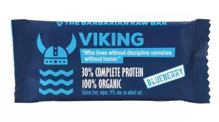 The Barbarian Proteinová Tyčinka Organic Viking Blueberry, 50 g  Proteín Bar