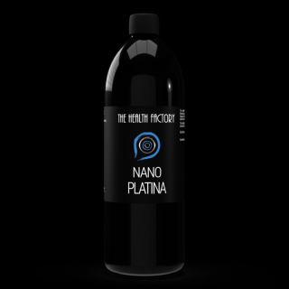 The Health Factory - Nano Platinum, Minerální voda, 1000 ml