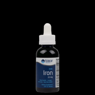 Trace Minerals Ionic Iron, Ionizované železo, 22 mg, 56 ml  Výživový doplnok