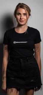 Tričko BrainMax dámske 2023, čierne Veľkosť: M