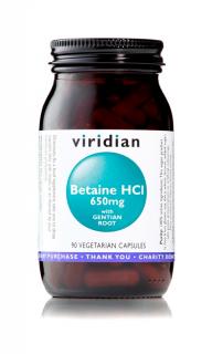 Viridian Betaine HCL - 90 kapsúl