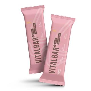 VitalVibe Proteinová Tyčinka Vitalbar™ 2.0 BIO Raspberry & Brownie, 70 g  Proteín Bar Brownie