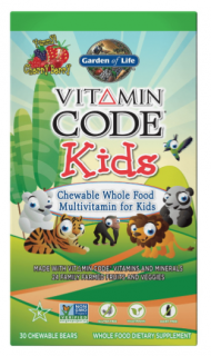 Vitamin Code Kids (multivitamín pre deti) - 30 medvedíkov