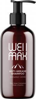 WellMax Šampón pre mastné vlasy, 250 ml