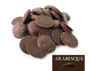 Belgická tmavá čokoláda Arabesque Noir 58% 500 g