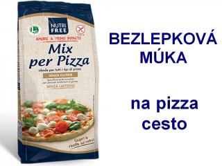 Bezlepková zmes na prípravu pizze Mix per Pizza NUTRI FREE 1 kg