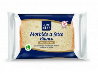 Bezlepkový krájaný biely chlieb Morbido a fette bianco NUTRI FREE 165 g