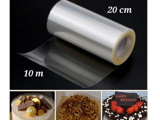 Celofánová fólia na torty a zákusky (výška 20 cm) 10 m