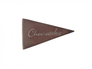 Čokoládky s nápisom CHEESECAKE 23 ks