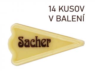 Čokoládky s nápisom SACHER 14 ks