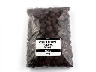 Čokoládová poleva tmavá NIVES 500 g