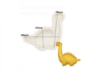 Dinosaurus - Diplodocus silikónová forma