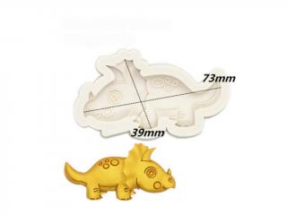 Dinosaurus - Triceratops  silikónová forma