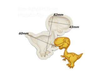 Dinosaurus - Velociraptor  silikónová forma