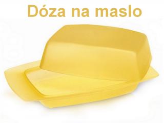 Dóza na maslo plastová