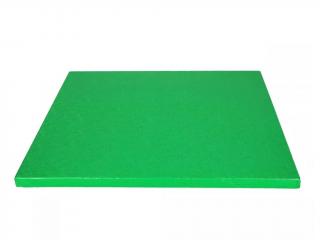 EXTRA hrubá podložka pod tortu ŠTVROREC zelená (1,2 cm), 30,3 x 30,3 cm