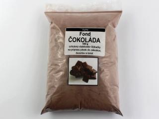 Fond ČOKOLÁDA 500 g (ochutený stabilizátor šľahačky na prípravu plniek do zákuskov, dezertov a toriet)