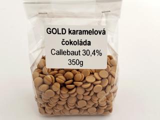 GOLD karamelová čokoláda Callebaut 30,4% - 350 g