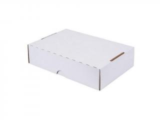 Krabica zákusková biela dvojdielna (T) 21,5 x 15,3 x 5,5 cm