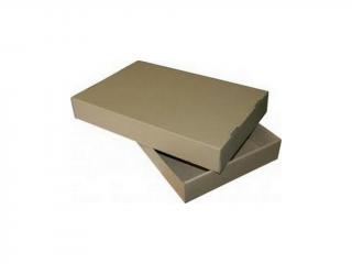 Krabica zákusková hnedá dvojdielna 58 x 38 x 10 cm