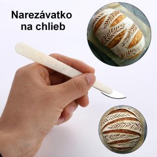 Narezávatko s oblou čepeľou (s vyznačenými centimetrami)