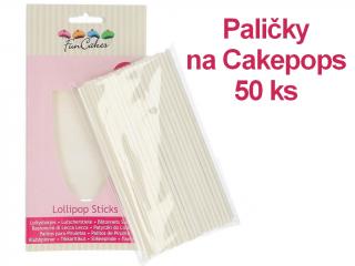 Paličky na Cakepops papierové 15 cm 50 ks