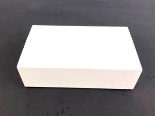 Papierová krabička vysúvacia  biela 16 x 9 x 4,5 cm