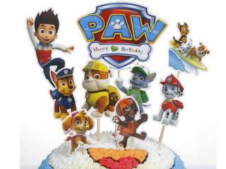 Paw Patrol 3 (veľká sada) zapichovátka 9 ks