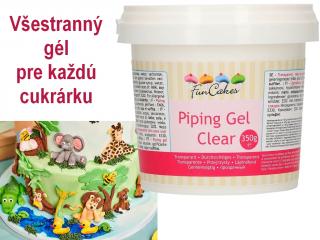 Piping Gel 350 g - priehľadný gél s množstvom využití