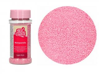Posyp - guličky svetlo ružové 80 g
