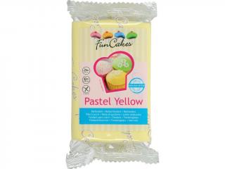 Poťahová a modelovacia hmota FunCakes 250 g PASTELOVÁ ŽLTÁ Pastel Yellow