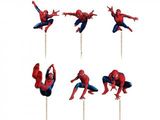 Spiderman zapichovátka 24 ks