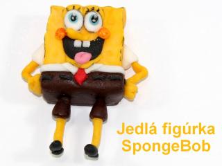 Sponge Bob - modelovaná figúrka Variant: do 7 cm