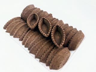 TARTALETKY na plnenie lodičky kakaové 70 x 35 mm 29 ks
