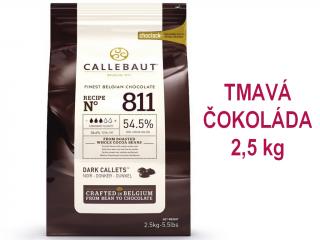 TMAVÁ čokoláda Callebaut 54,5% - 2,5 kg