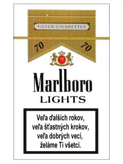 Všetko najlepšie Marlboro - jedlý obrázok v akcii