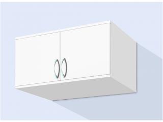 Nástavec na šatní skříň Alfa 29 farba lamina: biela 113