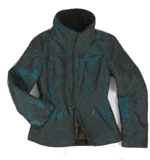 Dámska zimná bunda Rialto Biba - Tyrkysová 0168 Dámská veľkosť: 36