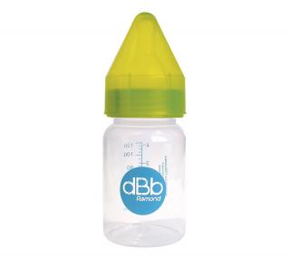 Dbb dojčenská fľaša PP 120 Ml, Cumlík Silikón, Nn, Farba Green